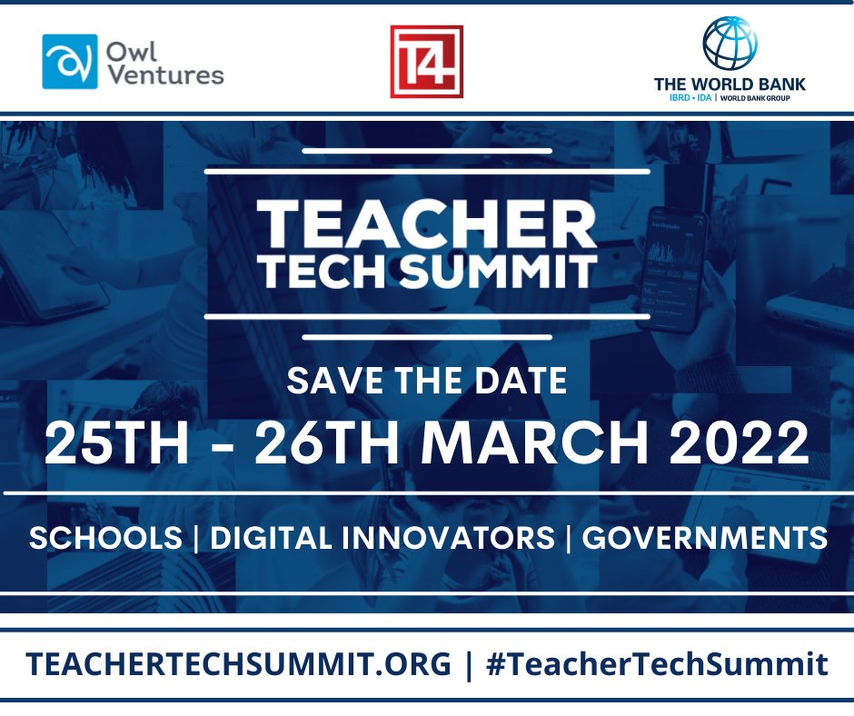 WesternCapeGov's tweet photo. ๐ Teacher Tech Summit
SAVE THE DATE!!
#TeacherTechSummit
@T4EduC https://t.co/R9XhJE3SDU
