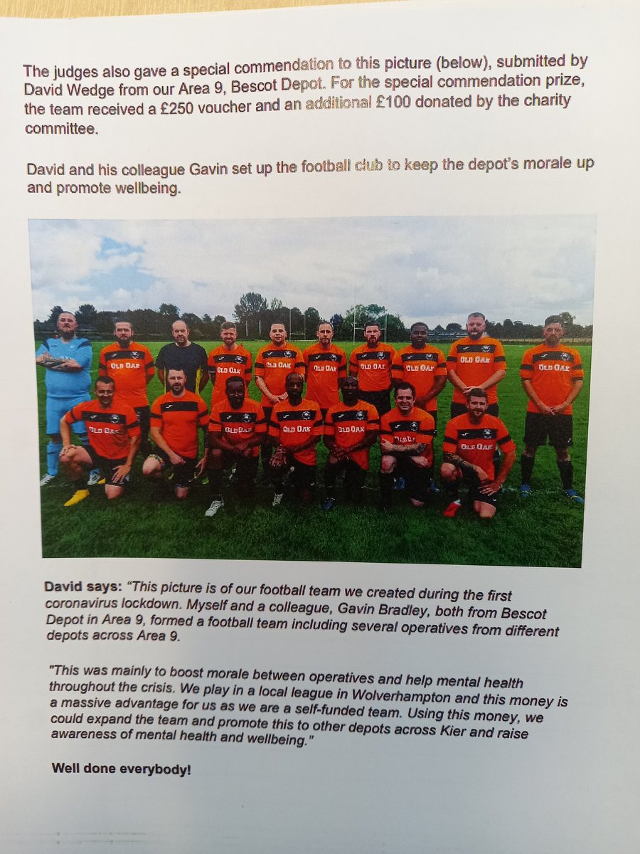 WillenhallVets's tweet photo. Big Thanks to @davewedge123 for this ! As all new teams know how difficult it is to sustain as a team especially being self funded !! So this will be a big help ! 
UP THE OAK 🟠⚫ https://t.co/S4JKkyDR1M