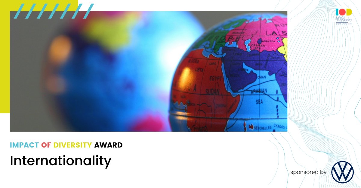 Internationalität und Offenheit für verschiedene Kulturen – das zeichnen wir gemeinsam mit Volkswagen in der Kategorie „Internationality“ aus. 

Vorschläge &amp; Bewerbungen? 👉 hubs.li/H0__1Zn0