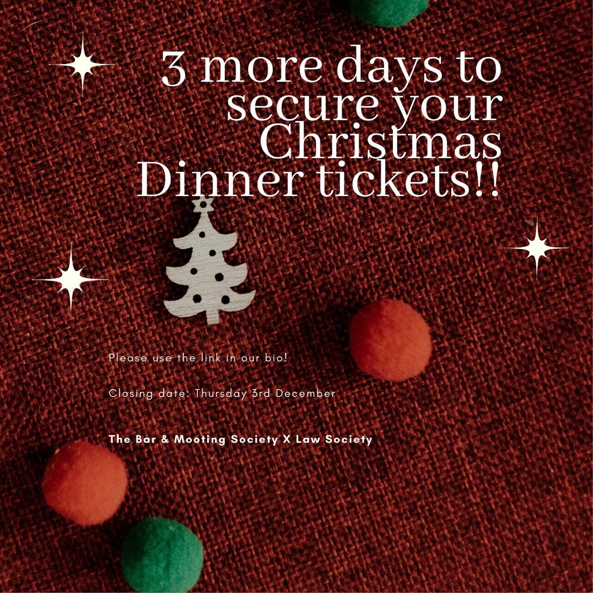 BMSLSBU's tweet photo. Only 3 more days left to secure your tickets! Please make sure you order your tickets ASAP! 

For more information please visit our Instagram page. https://t.co/Wb23fjD0Fx