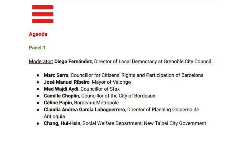 oidp_org's tweet photo. 🟢🔴 #OIDP2021 Don't miss today's session on Revisiting #localdemocracy 

✨ This session will explore recent innovations and outcomes produced in the last decade
 
🗓️ 15:00 (CET)
 
🔗https://t.co/nAP2riadto

#DemoPart  #CitiesAreListening https://t.co/XTclVSx0IQ