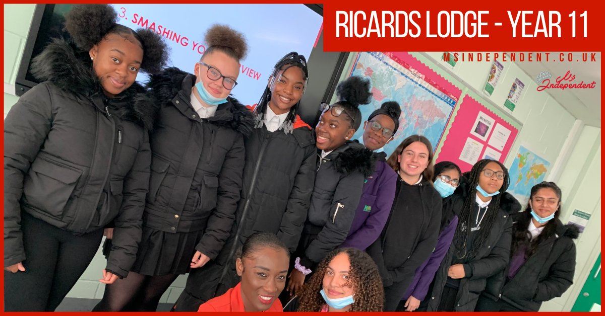 We have loved working with these amazing Year 11 girls. We have seen an incredible increase in confidence, career knowledge, focus and moral! If you want us to work in your school email us now msindependent.co.uk/highschools