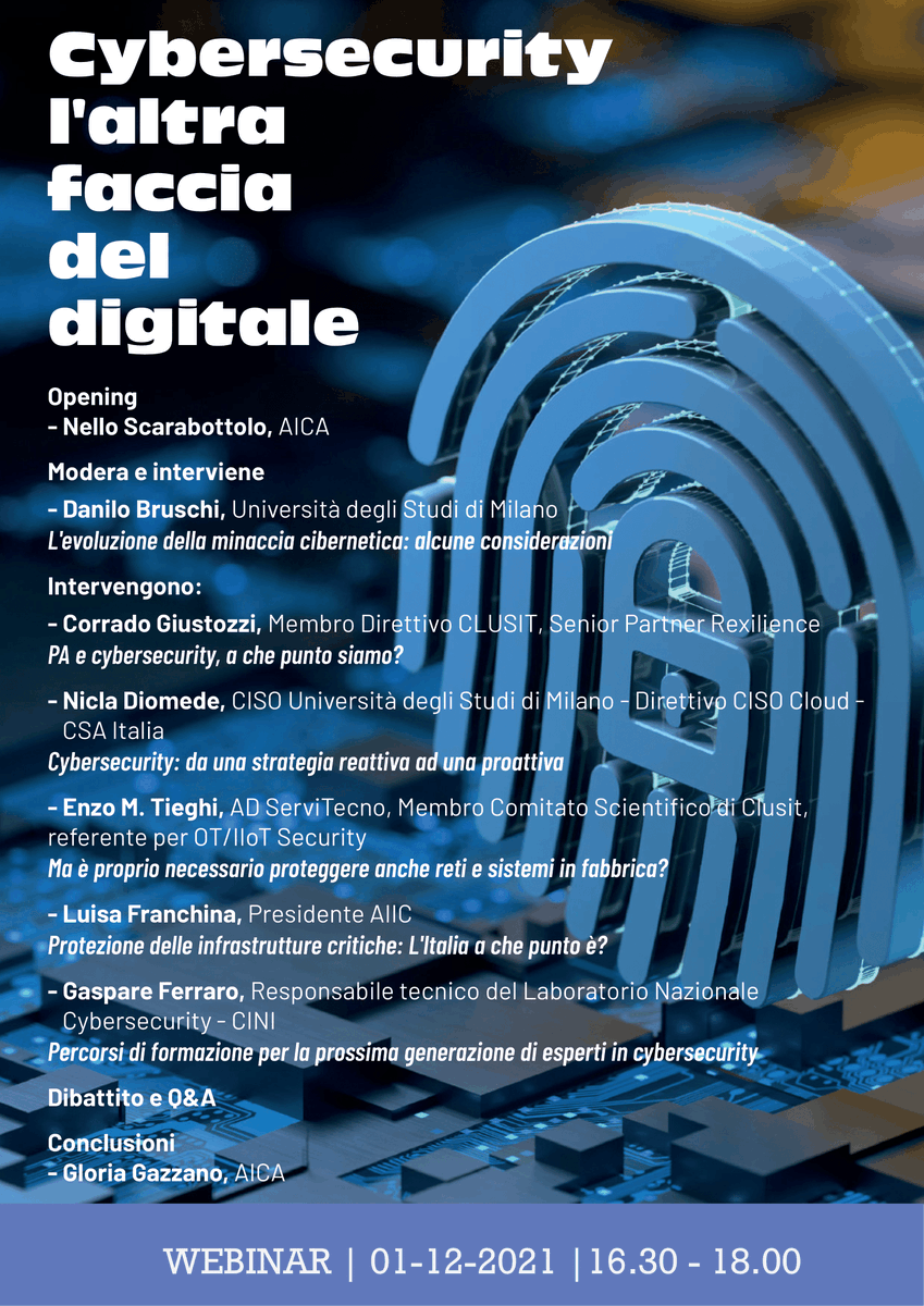 CINI Cybersecurity National Lab tweet media