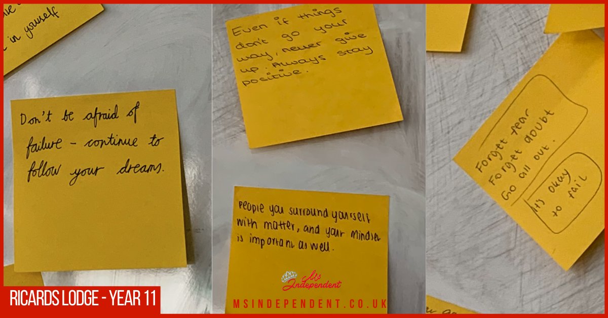 Feedback like this is why we do want we do! We collect a lot of data from each programme. But it is hand written messages like this that warm our heart.  We partner with  companies to run career programmes in schools &amp; colleges across the UK. Let's partner ow.ly/c86v50GZhX1