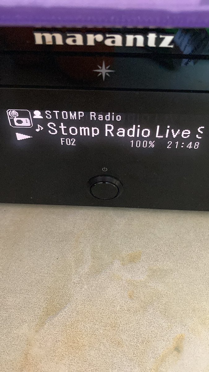 Jockxford's tweet photo. On the player: a rewind of the man, the legend, the grumpy one #grumpybrown in @stompradio 🙏🍻✊🏼😁 https://t.co/sphJ2yq06K