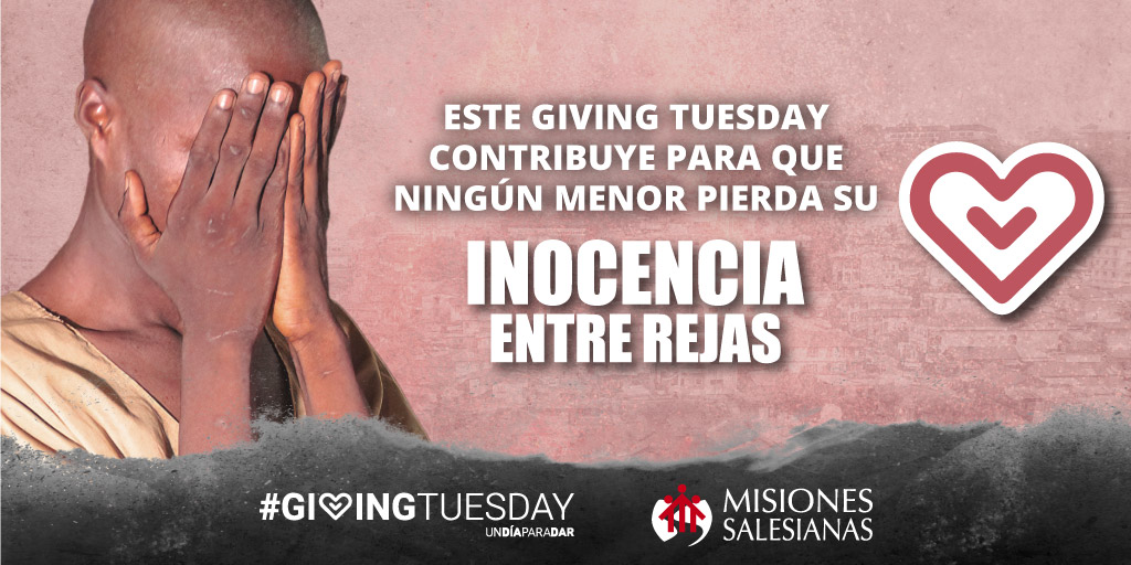 Hoy es #GivingTuesday, el día mundial para dar🧡

Participa en este movimiento global de #solidaridad apoyando a los #menores que cumplen condenas en #cárceles de adultos.

Este año haz algo distinto. Ayúdales:
⛓️ bit.ly/InocenciaEntre…
#InocenciaEntreRejas