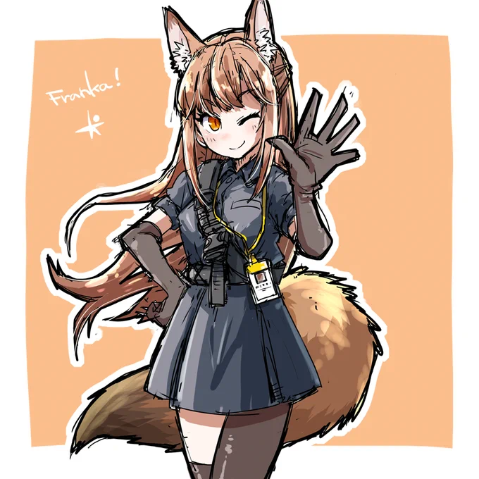 おまけ
#今月描いた絵を晒そう
#アークナイツ 