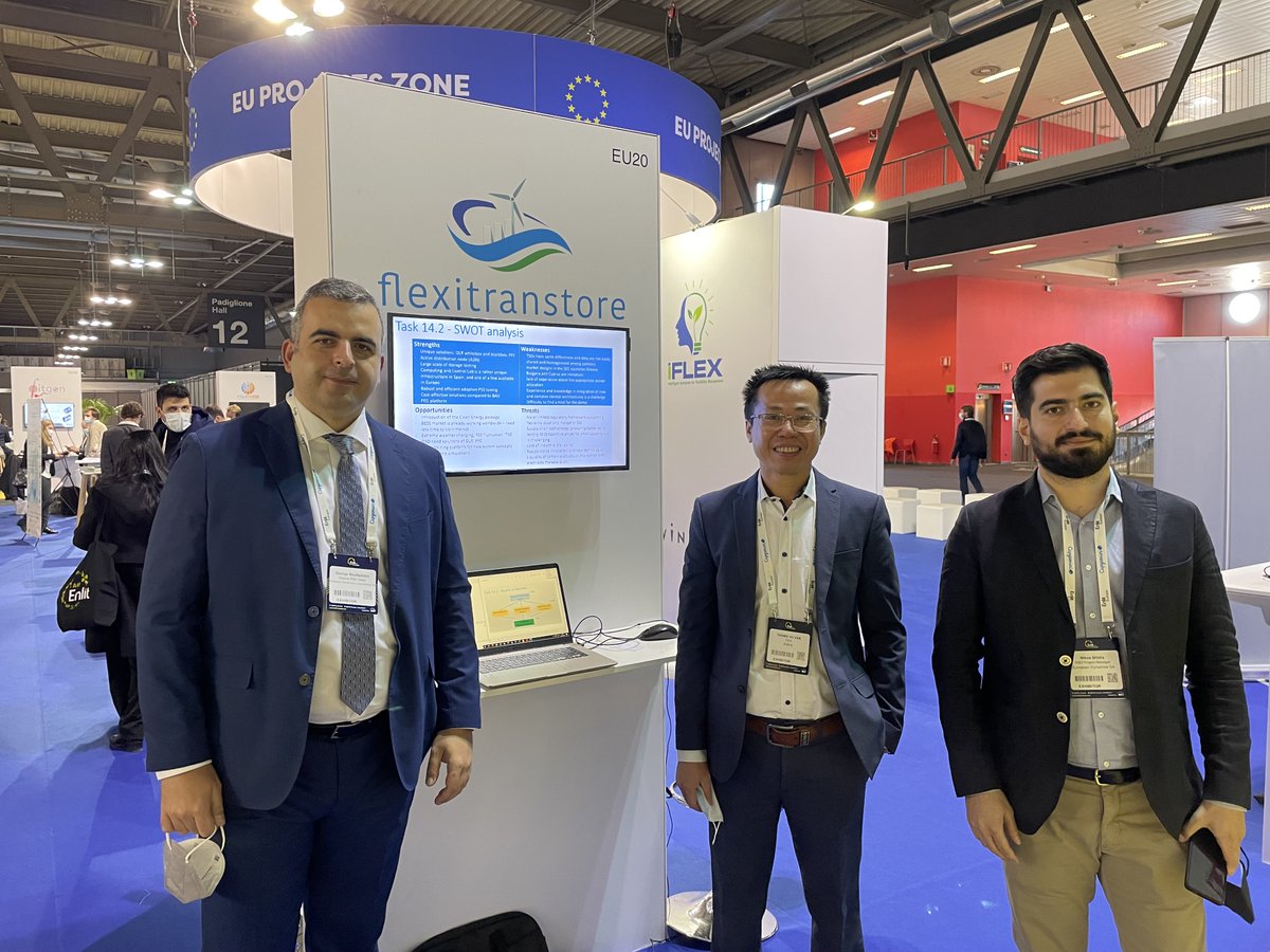 FLEXITRANSTORE (@flexi_h2020) on Twitter photo <a href="/FLEXI_H2020/">FLEXITRANSTORE</a> is live in #Enlit. Come join us at our booth!
<a href="/Enlit_Europe/">Enlit Europe</a> @BRIDGE_H2020 <a href="/HorizonEU/">Horizon Europe πͺπΊ</a> <a href="/FLEXI_H2020/">FLEXITRANSTORE</a> is live in #Enlit. Come join us at our booth!
<a href="/Enlit_Europe/">Enlit Europe</a> @BRIDGE_H2020 <a href="/HorizonEU/">Horizon Europe πͺπΊ</a>