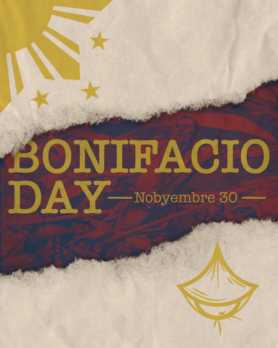 juansph_'s tweet photo. 🇵🇭 𝐁𝐨𝐧𝐢𝐟𝐚𝐜𝐢𝐨 𝐃𝐚𝐲 🇵🇭

Andres Bonifacio's life and bravery served as an inspiration to us. His dedication and heroism motivated ordinary people to do more for the freedom of our country. https://t.co/GGufmILlKV