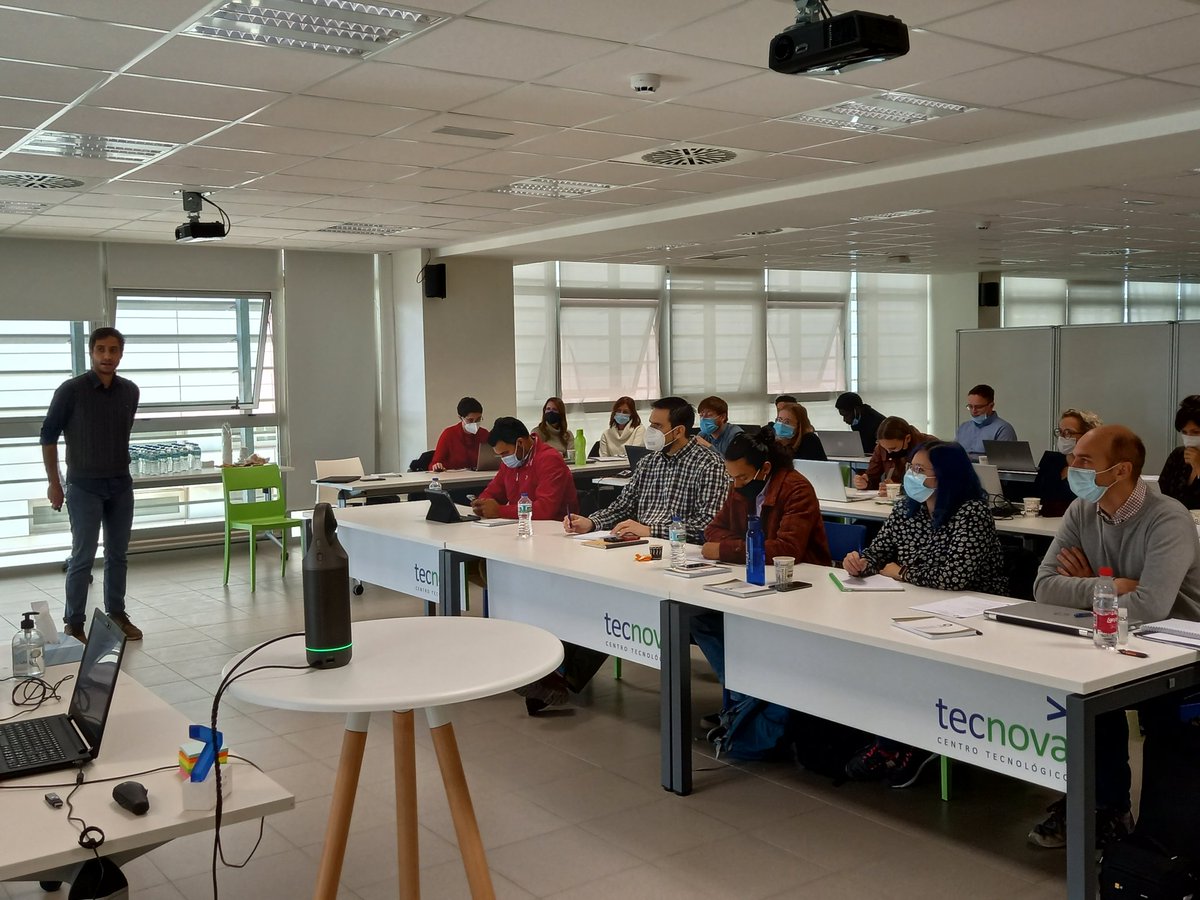 rusticaproject's tweet photo. Today starts the third project meeting in Almería:-) It is hosted by Tecnova. We have a busy day ahead full with activities. https://t.co/okbwmR7Rwf