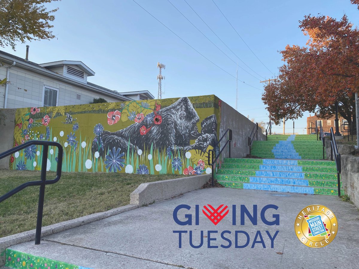 momainstreet's tweet photo. MMSC is dedicated to creating and preserving memories made by generations in our historic downtowns. In celebration of the world’s biggest day of generosity, #GivingTuesday, we invite you to celebrate the memories made in Missouri’s downtowns with a donation to Heritage Circle. https://t.co/9TI3R23OMw