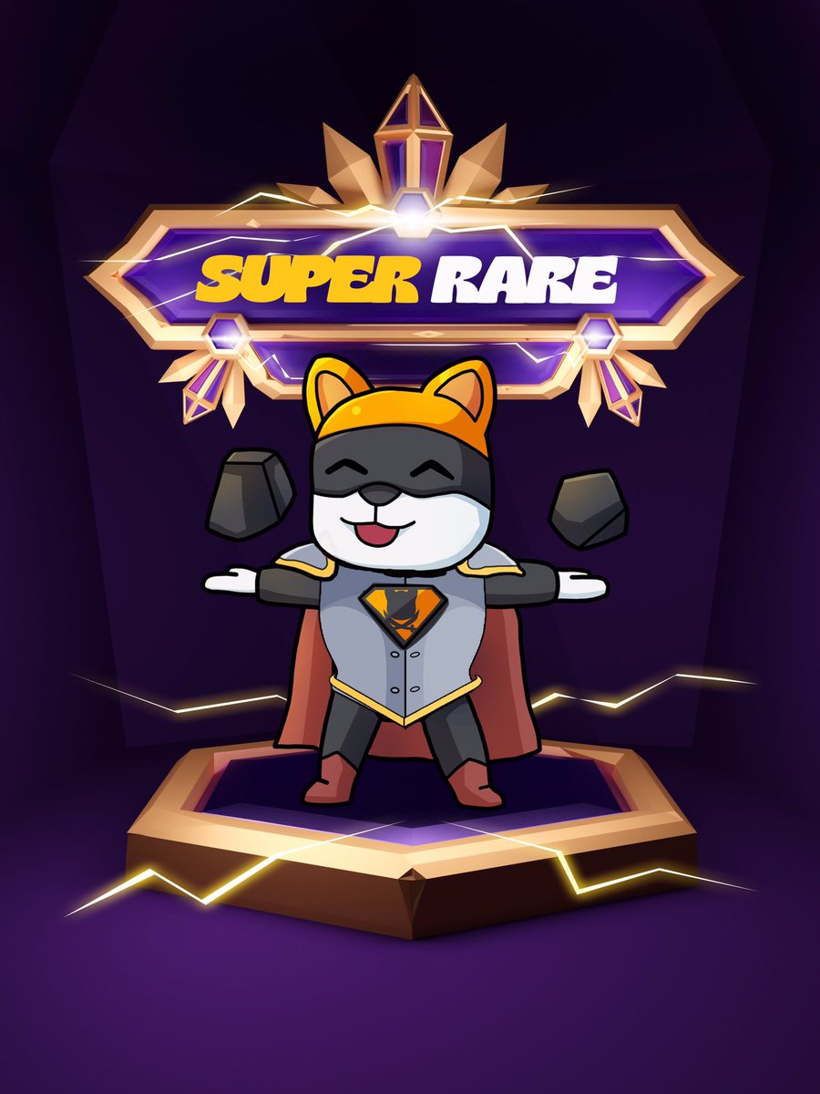 Introduce our Super rare heroes
🎉😎
#nft #game #bsc #nftgame #shiba #shibametawar #shm