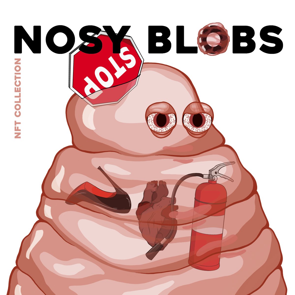 NosyBlobs's tweet photo. Soooooooo many things happening right now!

Take a first exclusive look to our Nosy Blobs, the first NFT collection that you will be able to merge.

Discover more on our website and join our Discord channel for private raffles.

Link in bio.

#NosyBlobs #NFT #Solana https://t.co/jE53bZ0vdy
