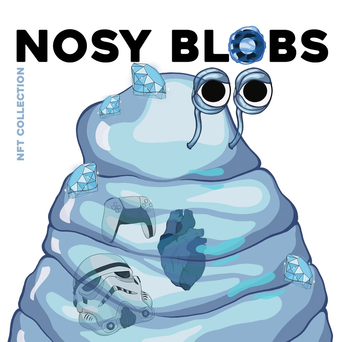 NosyBlobs's tweet photo. Soooooooo many things happening right now!

Take a first exclusive look to our Nosy Blobs, the first NFT collection that you will be able to merge.

Discover more on our website and join our Discord channel for private raffles.

Link in bio.

#NosyBlobs #NFT #Solana https://t.co/jE53bZ0vdy