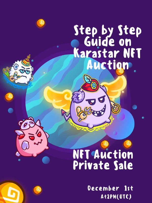 karastargamefi's tweet photo. 🎉Don't worry about missing out!
✏️A complete guild for NFT Auction

Click: https://t.co/xE1oJWqxWe https://t.co/aEvnXau75R
