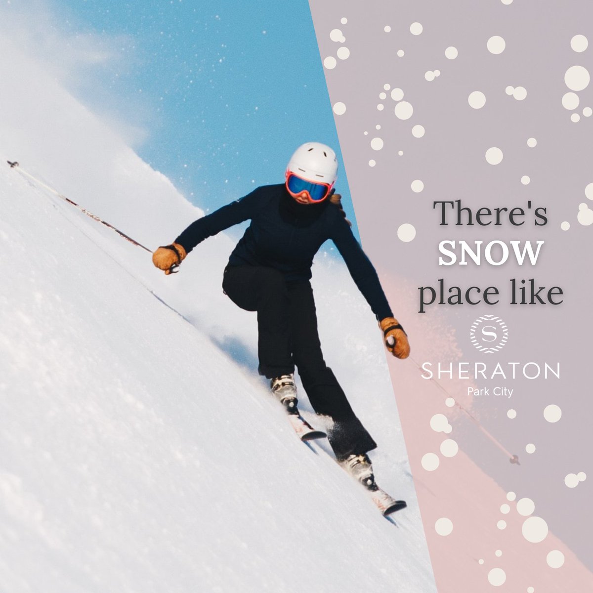 PCSheraton's tweet image. There’s snow place like Sheraton Park City❄️ We have the perfect spot for all of your ski adventures. Tag your travel buddy below and begin planning your next trip.