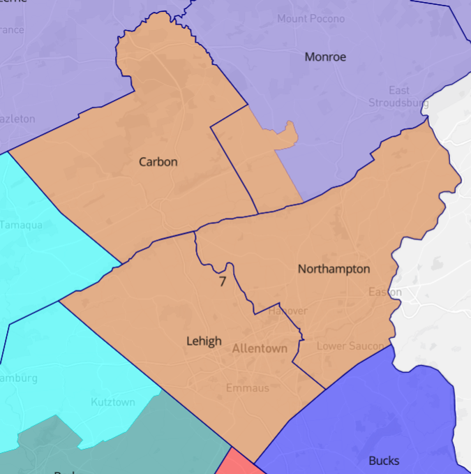DrawTheLinesPA's tweet photo. These are all goals of the citizens map. We love seeing these positive comments from constituents! @SenLisaBoscola how do you feel about Districts 7 and 8 in the #CitizensMap https://t.co/ABzuGFlbTA