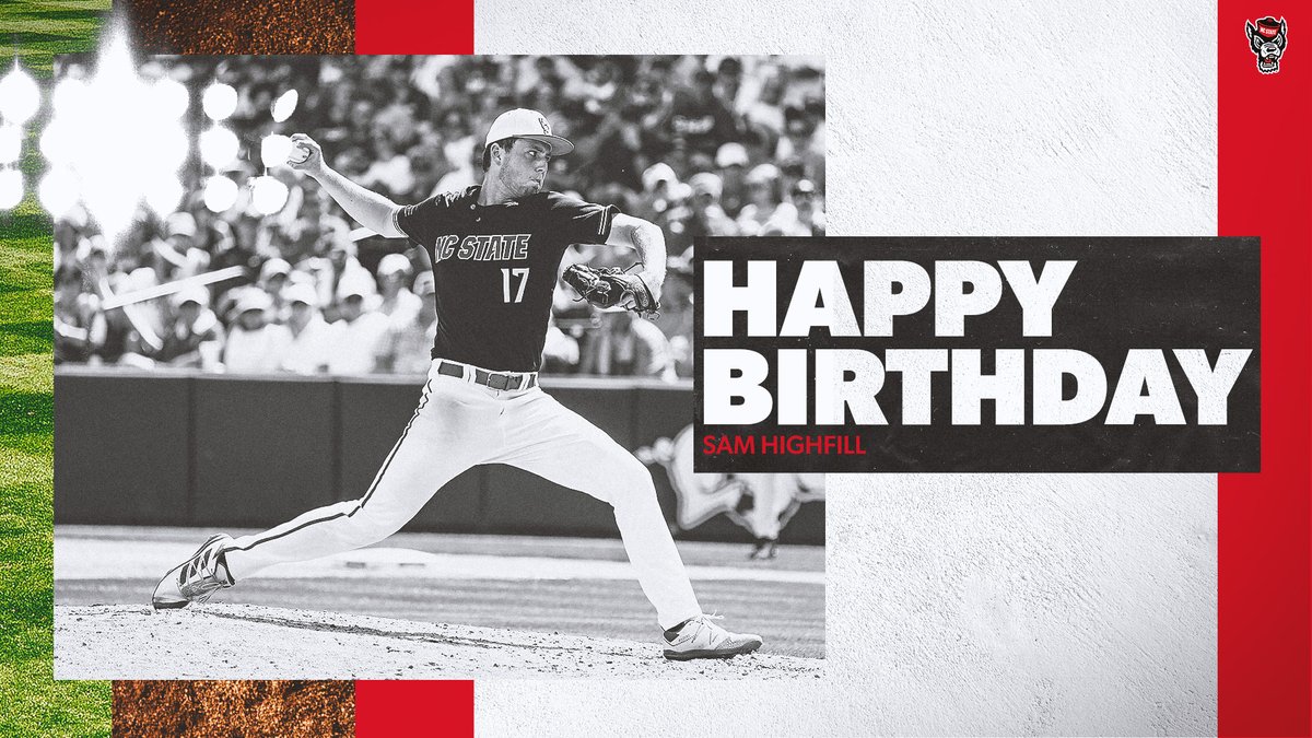 NCStateBaseball's tweet photo. Happy birthday, @samhighfill11! https://t.co/qVojFAhwwf