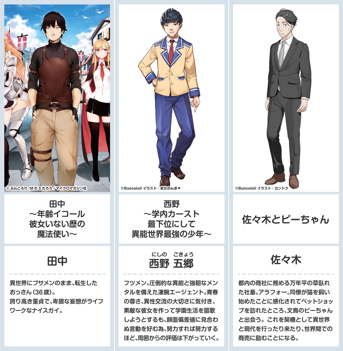 佐々木とピーちゃん 直筆サイン色紙 TVアニメ「佐々木とピーちゃん