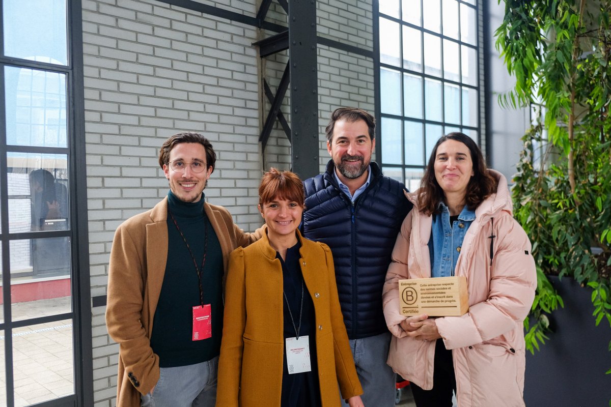 Aujourd’hui, nous nous réjouissons de fêter l’arrivée de Naef Immobilier au sein de la communauté #BCorp ! 🎊 Les enjeux sociétaux et environnementaux sont au cœur des préoccupations de Naef Immobilier depuis longtemps et ils s'inscrivent désormais dans leurs status 🌱