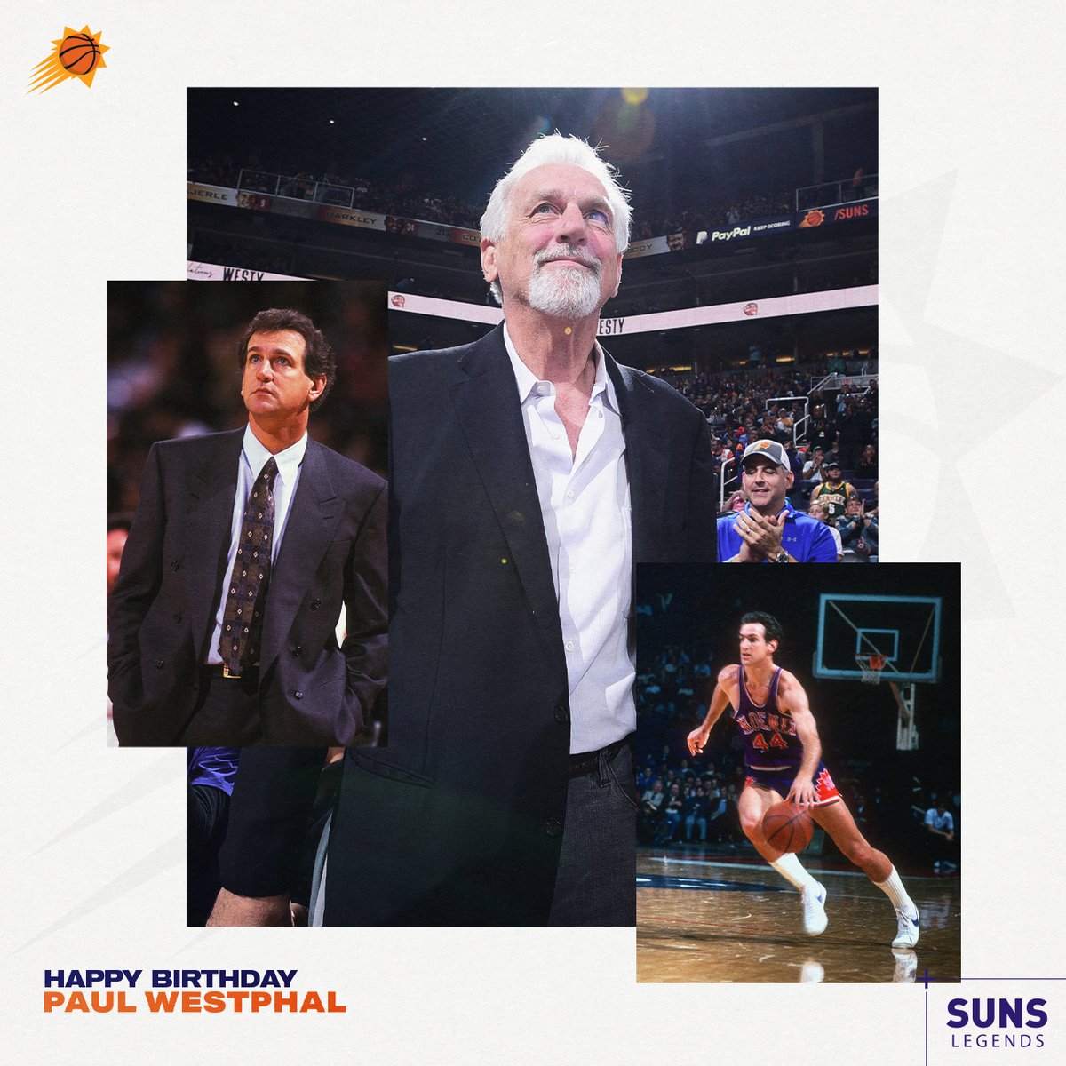 Honoring the legacy of Paul Westphal and his impact on our organization and basketball as a whole. 

Thank you and Happy Birthday, Westy.