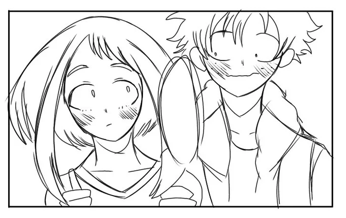 漫画、製作中 