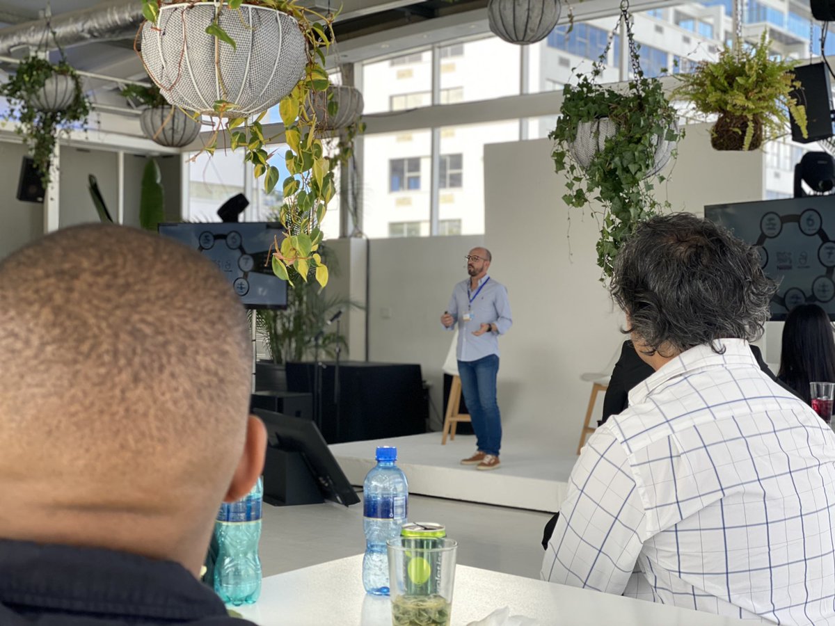HatcherNestle's tweet photo. João Barreto, Head of innovation and PMO at Nestlé  gives us an overview on what to expect for Hatcher 2022?

#NestleHatcher #AYearLater https://t.co/YZLGvJrAHb