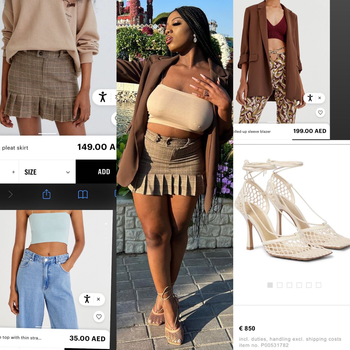 CruzVeee's tweet photo. WARDROBE: Angel JB Smith Today outfit. Put the price together, convert it to your country currency so you know Angel is not your mate and give yourself some brain.

WE LOVE ANGEL SMITH 
#AngelJBSmith https://t.co/eKQH9dMpUq