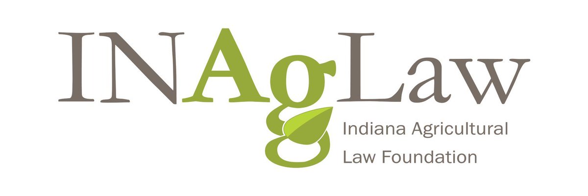 A Voice in the courthouse for IN farmers!  Engaged in precedent setting litigation, educational programming and legal research to clarify ag law issues - If you are a farmer or ag stakeholder, please consider a donation to 
<a href="/INAglaw/">IN Ag Law Foundation</a>!
 inaglaw.org/Donate  #GivingTuesday