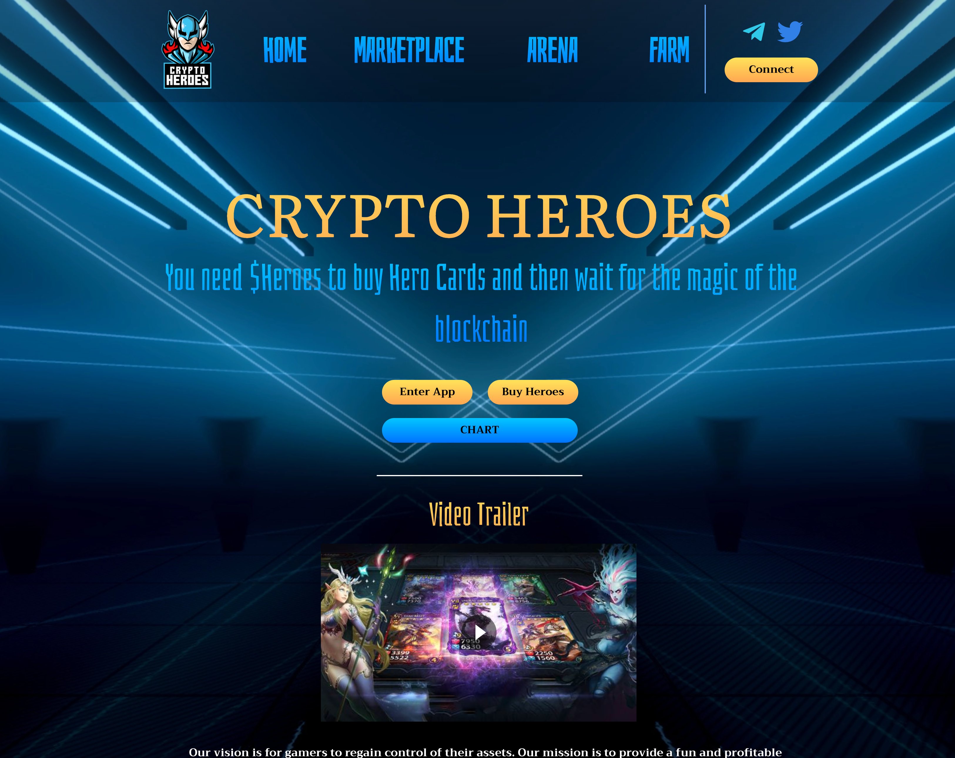 CryptoHeroes (CryptoHerosGame) / Twitter