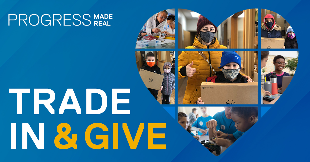 'Tis the season to give back. Throughout December, we're working with <a href="/ProcterGamble/">Procter & Gamble</a>'s <a href="/TakeOnRace/">TakeOnRace</a> to increase access to education — trade in a computer with us, and we'll donate a new one!

Help us get up to 2K new laptops to kids in need👉 dell.to/3I2mZ81 #GivingTuesday