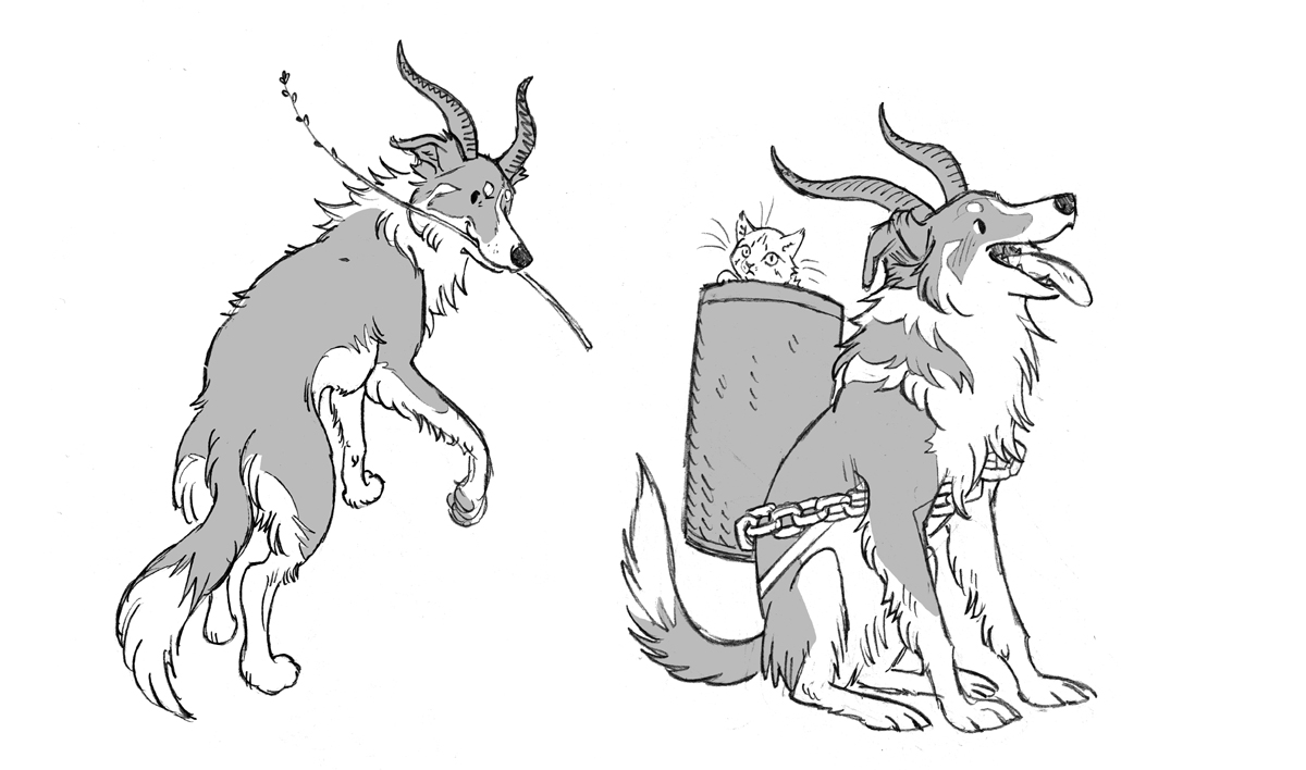 A few...festive dogs... 