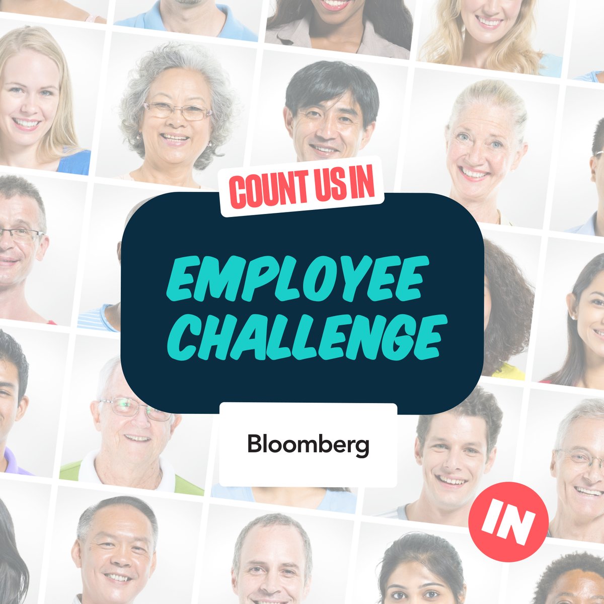 Bloomberg's tweet photo. The @CountUsInSOCIAL Employee Challenge aims to inspire 100M employees to take #climate action in the next 5 years. At @Bloomberg we’re empowering our teams to make changes that matter. Learn more and join us: https://t.co/uigGgn1OvM #CountUsInEmployees https://t.co/gTshE0cj8T