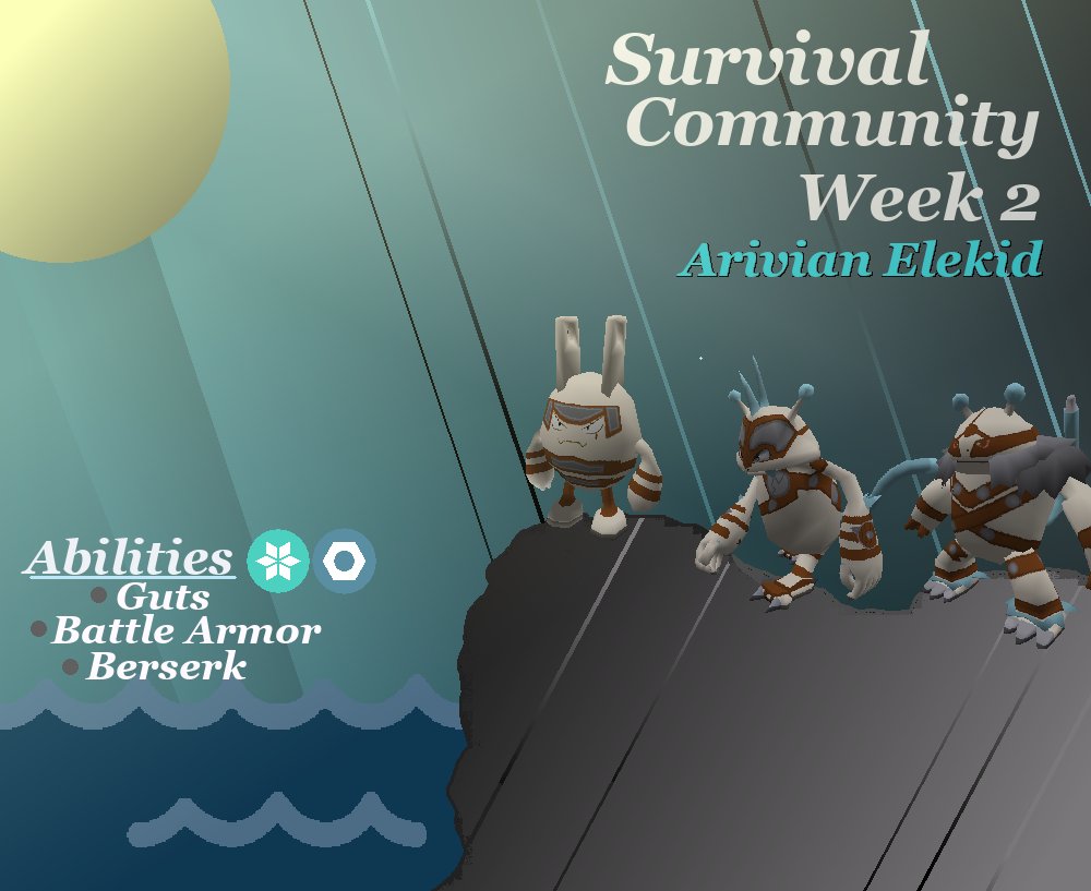 ppmcOfficial's tweet photo. The Viking inspired Elekid line has reached the shores of Survival! Venture into the cold tundra in search of this new weekly event form. #Pixelmon #Minecraft #PPMC https://t.co/xEyfwqlaqS