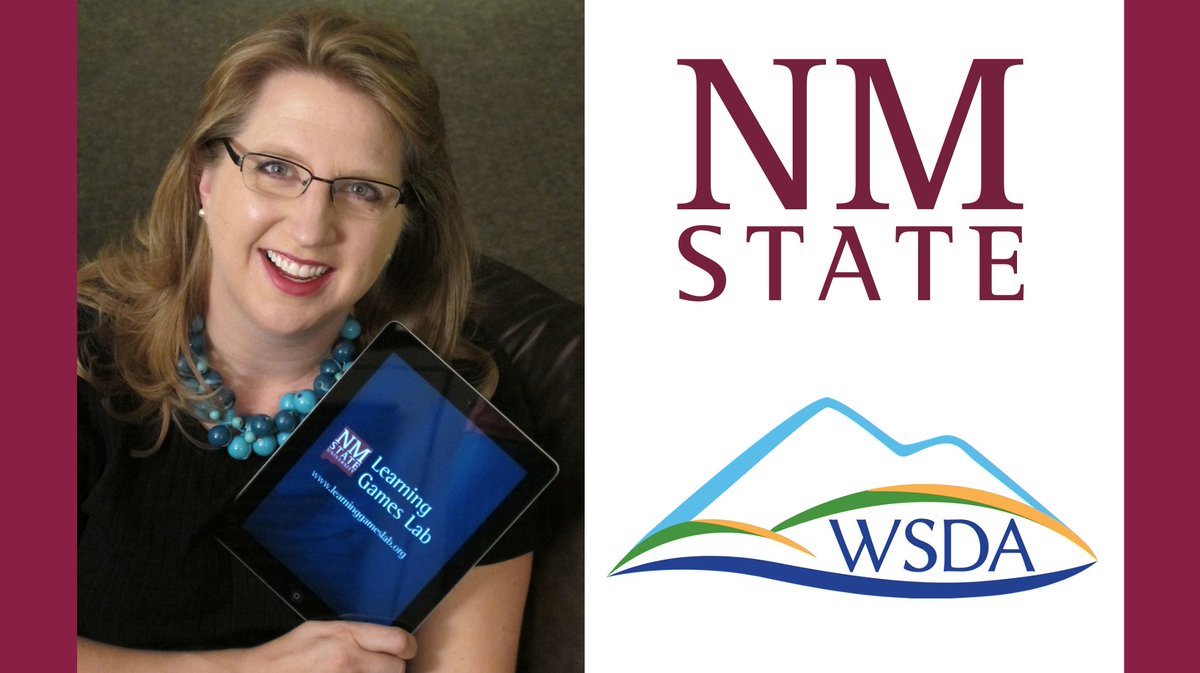 NMSUVPR's tweet photo. Dr. Barbara Chamberlin, assistant department head @NMSUProductions, is working with @WSDAgov on interactive test strip virtual labs for sanitization. #ElevateResearch #ElevateCreativity https://t.co/ZnIvvkJ57Q