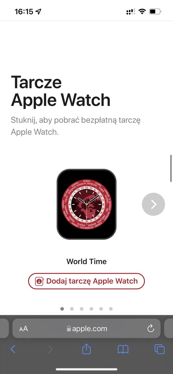 zakino4's tweet image. Apple przygotowało nowe tarcze dla zegarków Apple Watch w ramach inicjatywy RED. Łącznie jest ich 6. 

Można je znaleźć na stronie Apple - apple.com/pl/product-red/ (warto wejść z poziomu telefonu).

#RED #PRODUCTRED #AppleRed