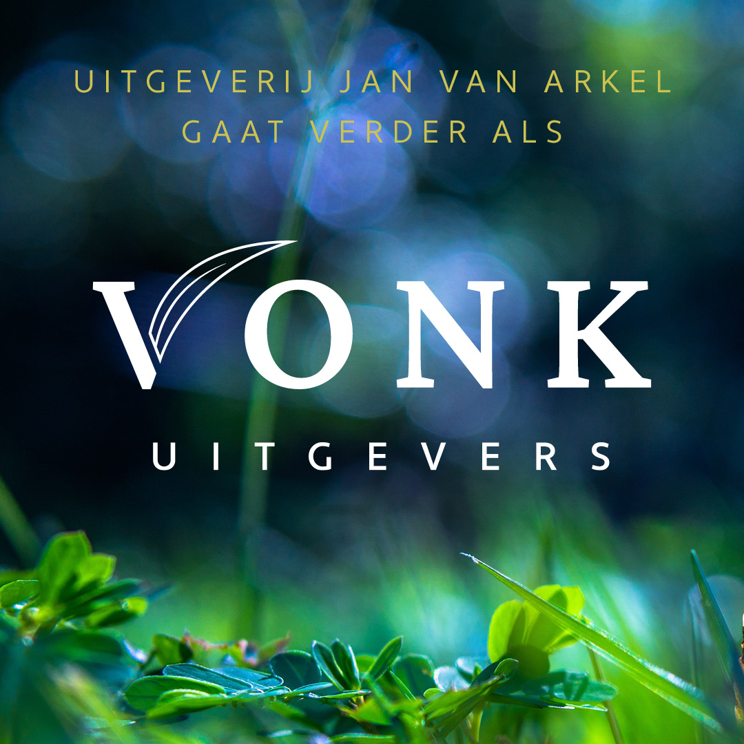Vol trots kan ik melden dat Uitgeverij Jan van Arkel verder gaat onder een nieuwe naam: Vonk Uitgevers. Een nieuwe naam met een iets ander geluid, maar met dezelfde boeken als je van ons gewend was, nu en in de toekomst. vonkuitgevers.nl