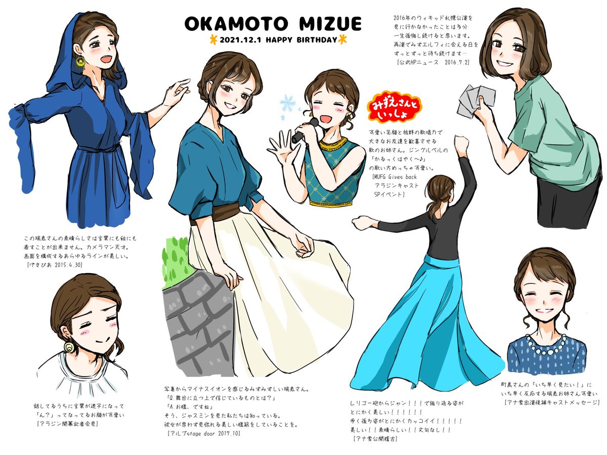 舞台関係 観劇メモ イラスト Twitter