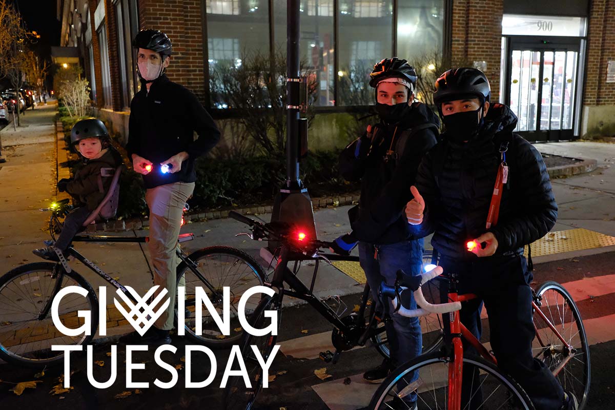 MassBike's tweet photo. This #GivingTuesday your $10 will provide a set of lights to a cyclist to help them be safer and legal.
We have a goal to fundraise $7k for #LightsBrigade. We have just $1,200 to goβ choose your region to #BrightenUp a cyclist in your community at https://t.co/fD54UdCbFU https://t.co/SKun1XMXop