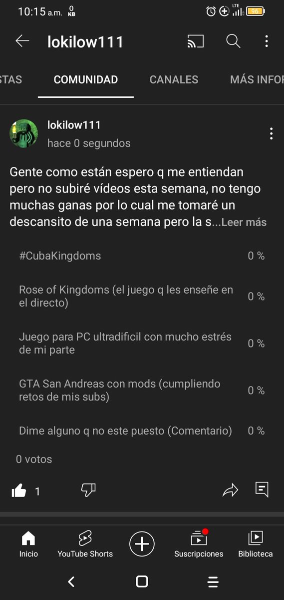 lokilow111's tweet photo. Ice una encuesta en mi canal de Youtube para q me dijeran q juego les gustaría q jugase la semana q viene debido a q esta semana no estaré así q vallan a botar mis brows https://t.co/u5phzp7Xtu