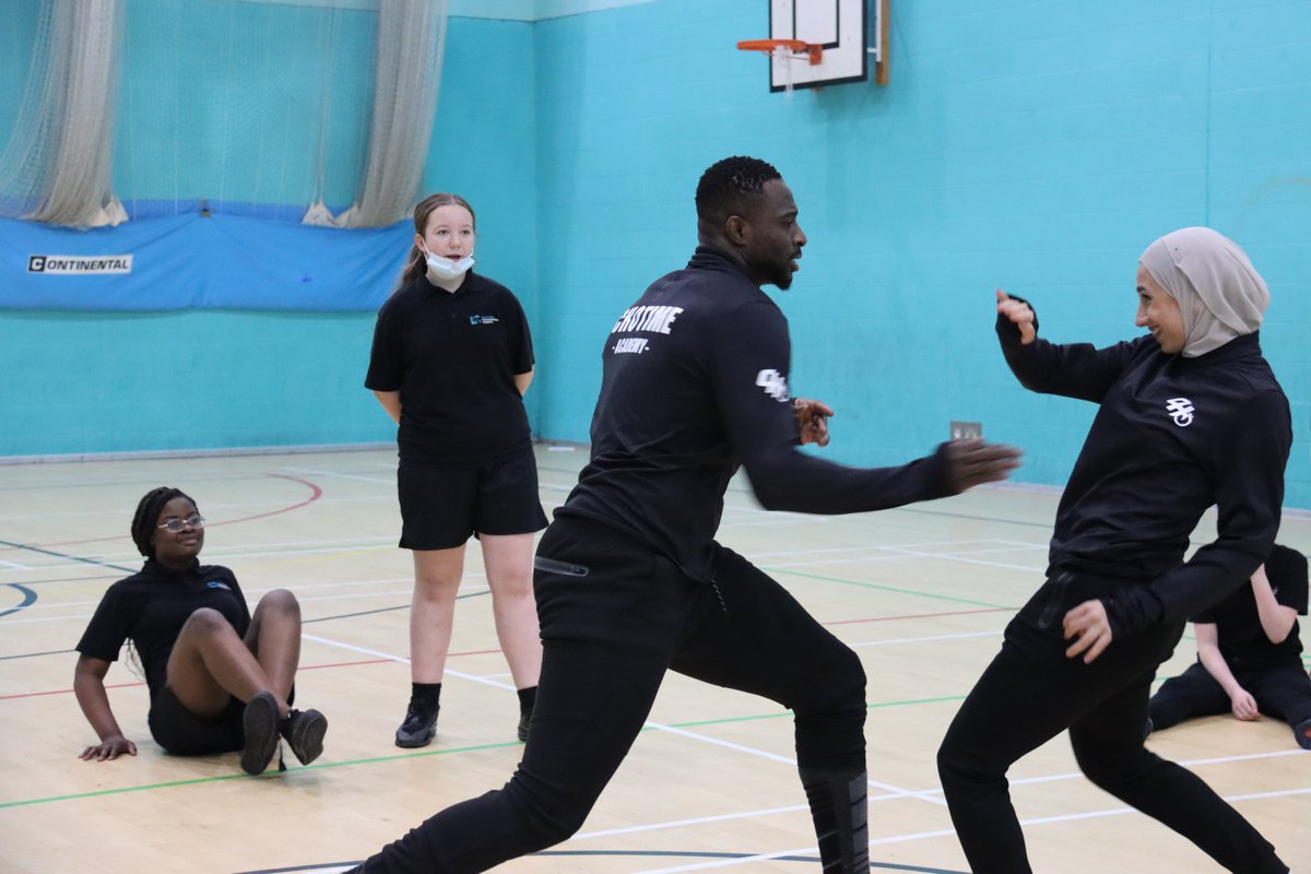We had the pleasure of listening to @Chotimetkd in an inspirational assembly, with a few of our students taking a sports session afterwards. The students loved the session, and left feeling extremely motivated.