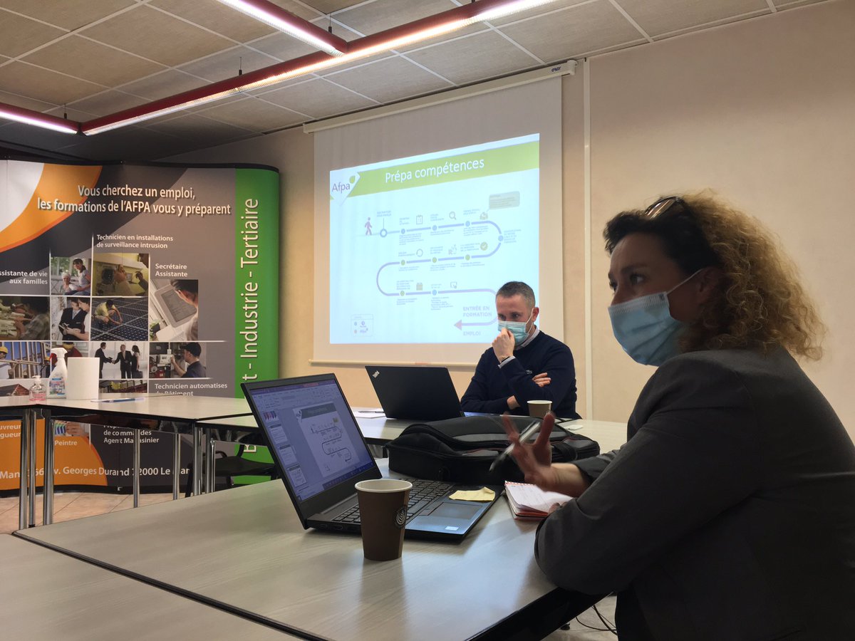 Visite et rencontres avec les <a href="/AAuteuil/">Apprentis d'Auteuil</a> sur le #VillageAfpa du Mans.. des connexions au services des jeunes pour demain (plein d’idées !!!! )