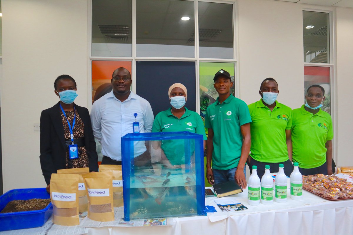Hon Prof Adolf Mkenda, Minister @tzagriculture also toured our research facilities including our soil, plant pathology, molecular and food science laboratories. He requested for a longer visit to get more details of our research work &amp; how to scale results to reach more #farmers.