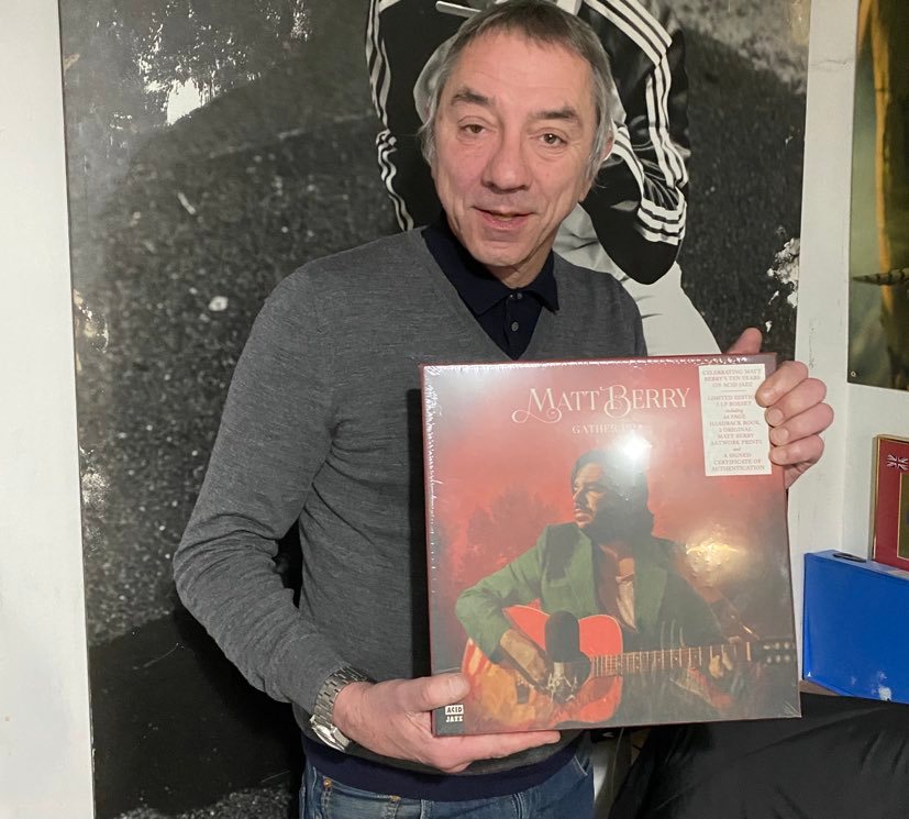 We hope you are all enjoying the Matt Berry Gather Up 5LP boxset! Here’s Acid Jazz's Eddie Piller with his copy! If you haven’t got yours yet you can buy it here >> smarturl.it/MB_GatherUp