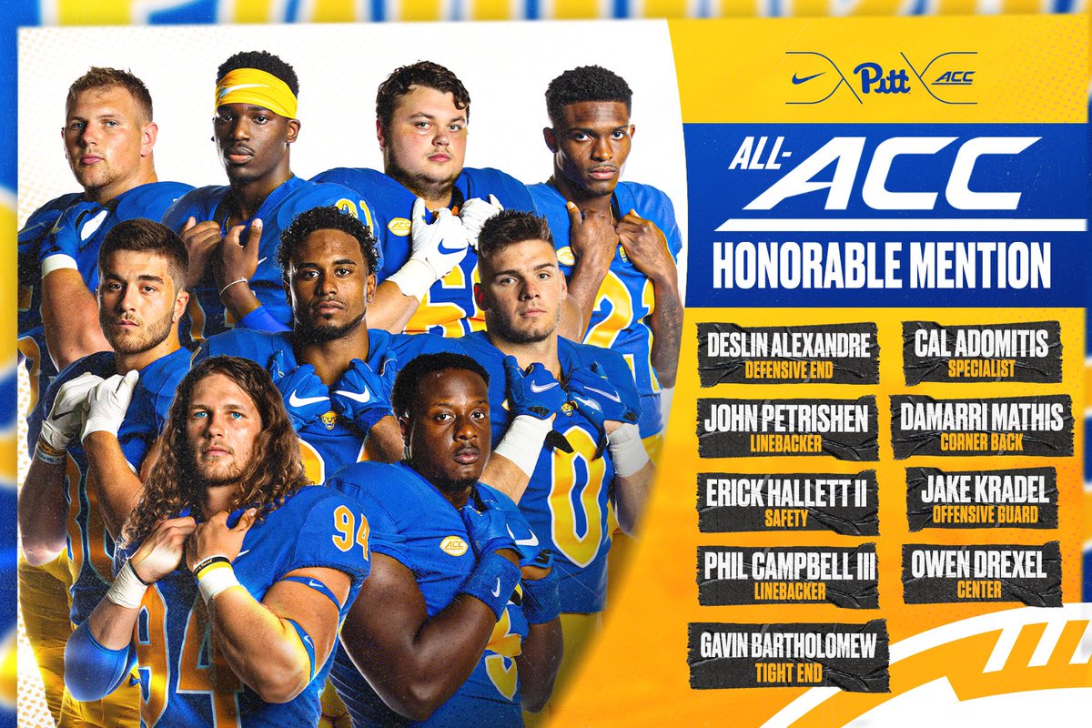 Congratulations to our players on EARNING their spot on the All-ACC teams. With team success comes individual success‼️

#H2P #WEnotME