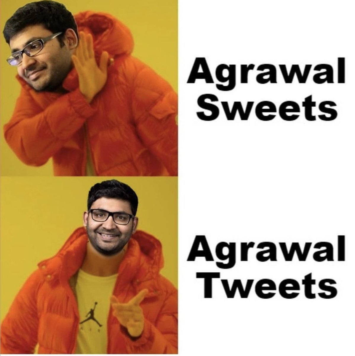 rinkudentist's tweet photo. No sweets, only tweets
PARAG AGGARWAL…new CEO of TWITTER 
#ParagAgrawal https://t.co/rMzHS2PPzH