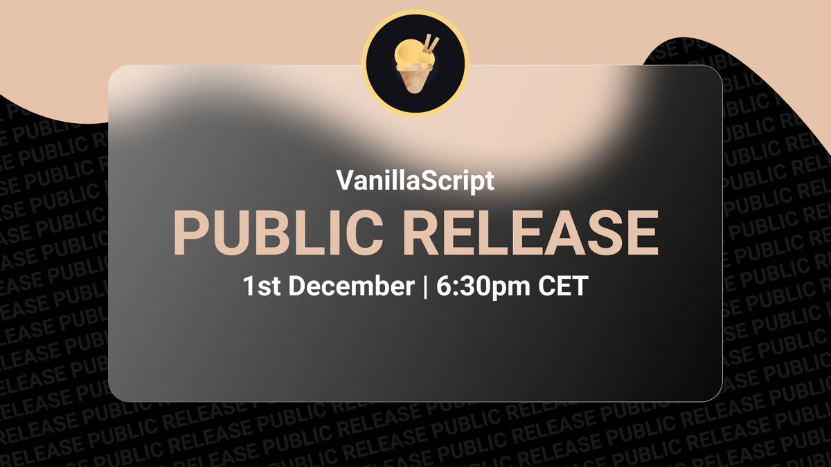 VanillaScripts_'s tweet photo. ✨LEAVING BETA✨

New modules and something secret will come to Scripts tomorrow, after the public release.

More details will follow🔜 https://t.co/pUryYXHSek