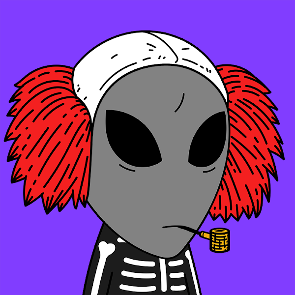 octokaterpus's tweet photo. Byeeeee clown! You're RECYCLED. @TheVisitorsNFT @foodmasku @tonsoccr https://t.co/wYdnuD66QD
