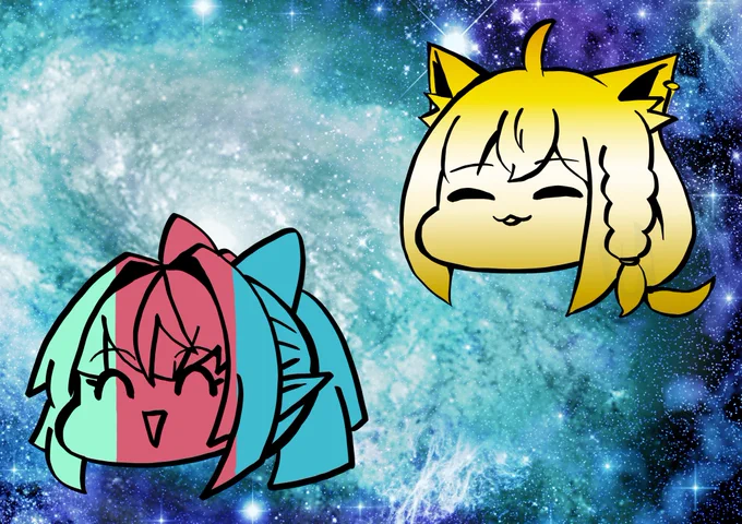 アカイナーデナイナー
#絵フブキ #デナイナー 