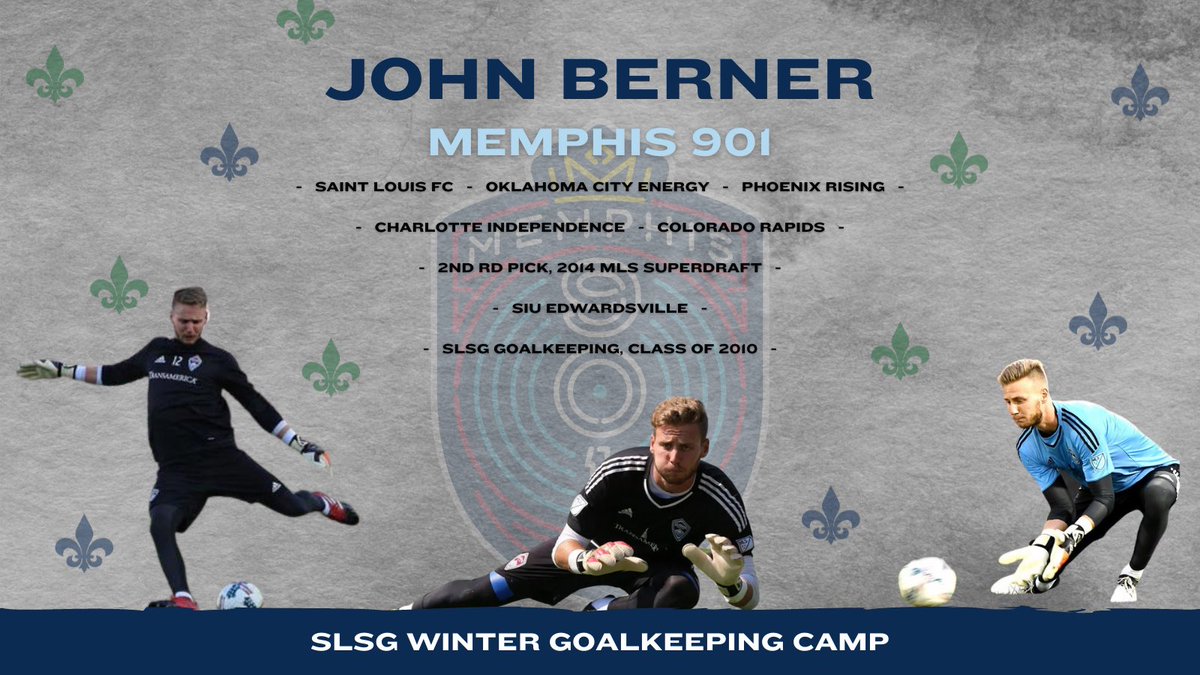 Your next Pro to get to know for the @CampsSLSG Winter Goalkeeping Camp is…

<a href="/JohnnyB_12_/">John Berner</a>!

🏟 - 2014 <a href="/MLS/">Major League Soccer</a> SuperDraft
6️⃣ - Professional Clubs (MLS &amp; USL)
👨‍🏫 - <a href="/SIUEMensSoccer/">SIUE Men's Soccer</a> Alumni
🎓- <a href="/slsggoalkeeping/">Gallagher Goalkeeping</a> Class of 2010

#SLSGNation 

👀👇
 💻 - slsgsoccer.com/goalkeeper-camp